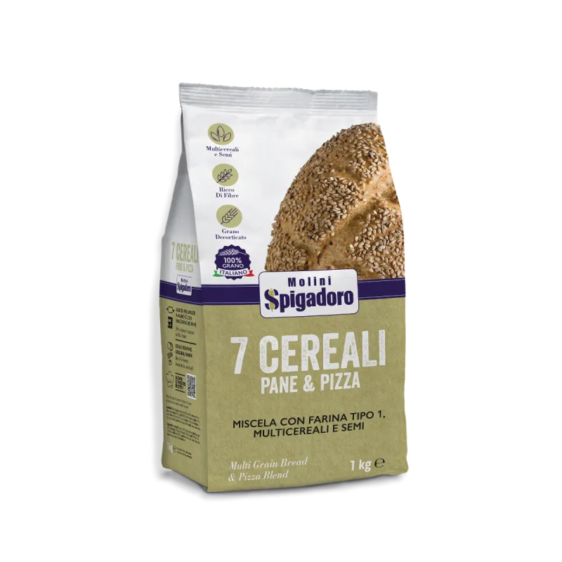 MIX FARINA 7 CEREALI kg 1, Molini Spigadoro